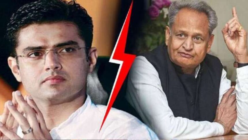 Sachin Pilot Vs Ashok Gehlot new round of conflict pilot attack on gehlot in Nagaur in paper leak । राजस्थान कांग्रेस की 'कलह कथा' का नया दौर, पेपर लीक कांड में गहलोत पर पायलट का अटैक